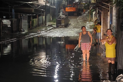 Lluvia dejó varias casas afectadas este domingo 21 de enero.