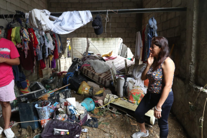 Los afectados perdieron todos sus bienes materiales.