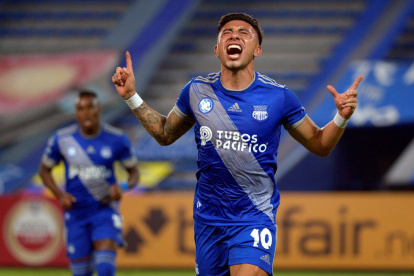 Joao Rojas durante su paso por Emelec.