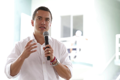 Daniel Noboa en una foto de archivo.