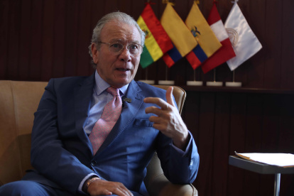 El Secretario General de la Comunidad Andina de Naciones (CAN), el peruano Gonzalo Gutiérrez