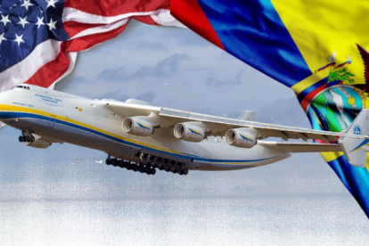 Referencial. La aeronave arribó a suelo ecuatoriano ayer, 23 de enero. Las autoridades no dieron detalle de la ayuda  internacional.