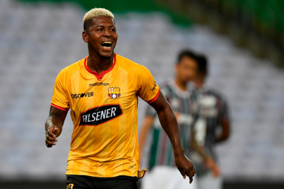 Gabriel Cortez juega, en este enero de 2024, en el Barcelona Sporting Club, de Guayaquil.