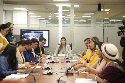 La Comisión de Desarrollo Económico sesionó este 24 de enero de 2024 para aprobar el informe para primer debate del proyecto de ley que busca subir el IVA.