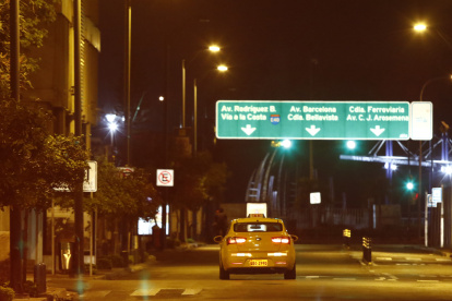 El toque de queda rigue en Guayaquil