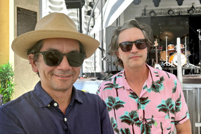 Los integrantes del grupo Bacilos, Jorge Villamizar (i) y André Lopes (d), en una fotografía de archivo.