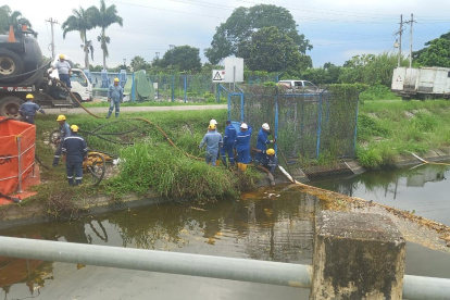 Rotura. El daño de la tubería ocurrió el pasado viernes 19 de enero.