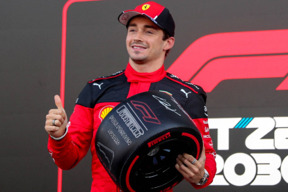 Leclerc llegó en 2019 a Ferrari, escudería de la que es líder y con la que espera ser protagonista esta temporada.