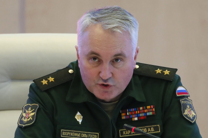 El jefe del comité de Defensa de la Duma (cámara de diputados rusa), Andréi Kartapólov.