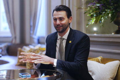 El ministro de Turismo, Niels Olsen.