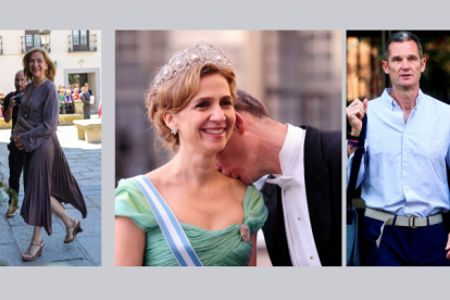 Los exduques de Palma, que se casaron en Barcelona el 4 de octubre de 1997