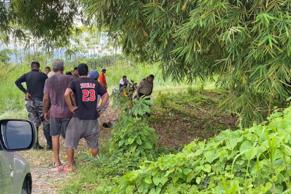 Escena. Según la policía, la víctima acostumbraba a robar motocicletas.