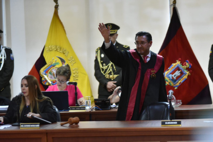 Suspensión de la elección del nuevo presidente de la Corte Nacional de Justicia