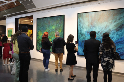 Arte. La exposición estará abierta hasta el miércoles 31 de enero.