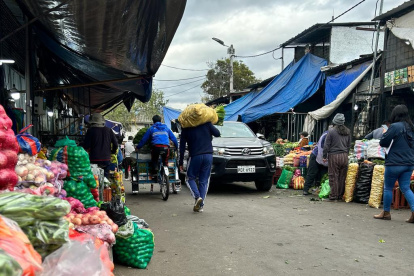 En el mercado Mayorista se aplican controles en el ingreso para evitar incidentes que afecten al centro de abastos.