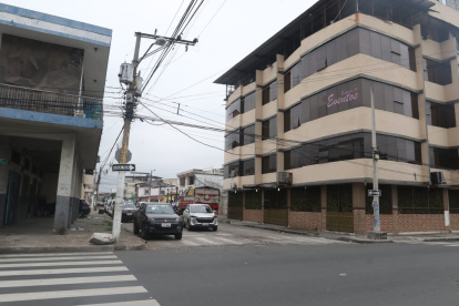 El sitio del hecho, en Robles Chambers y Tungurahua.