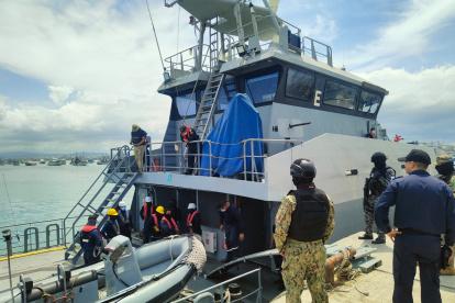 El alcaloide fue decomisado a 200 millas náuticas de Manta.