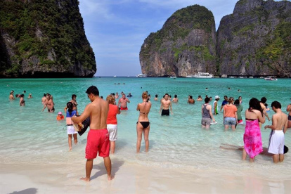 El turismo tiene un enorme impacto en las costas de Tailandia.