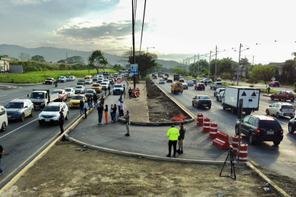 Sitio. El retorno en vía a la costa.