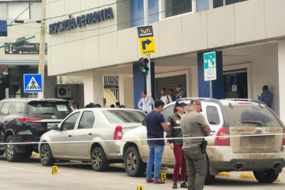 La zona fue acordonada tras el trágico hecho.