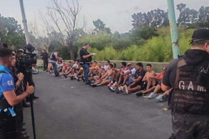 Hinchas de River Plate causaron disturbios fuera del Estadio Monumental