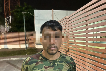 Dato. El hecho se registró el mediodía de este lunes 29 de enero.