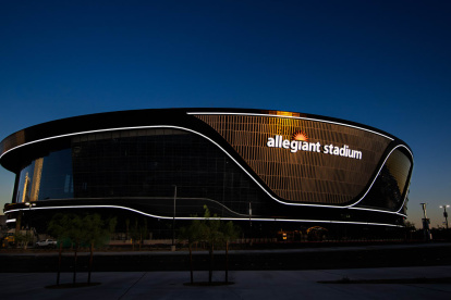 El Super Bowl de este año se llevará a cabo en el Allegiant Stadium de Las Vegas.