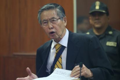Lima. El expresidente Alberto Fujimori, en una foto de archivo.