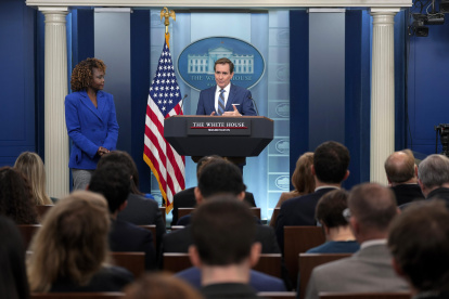 El Coordinador de Comunicaciones Estratégicas del Consejo de Seguridad Nacional, John Kirby.