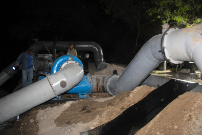 El trabajo se realizará en el sistema de bombeo en el sector San Rafael.