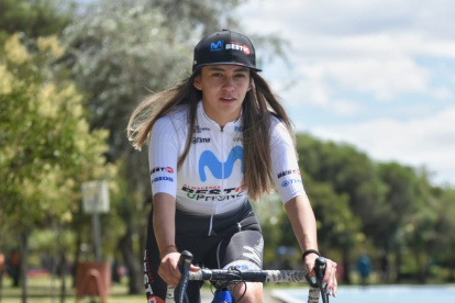 Ana Vivar, del Movistar Best PC, no defenderá la corona nacional de ruta.