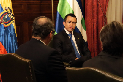 "Gracias, pero no", fue la respuesta de Noboa a Maduro cuando este le ofreció ayuda penitenciaria.