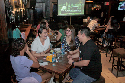 Visitas. En El Manantial el flujo de usuarios se comienza a restablecer tras el nuevo horario en que rige el toque de queda.