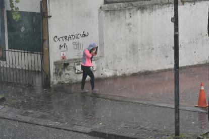 Las lluvias se mantendrán hasta la próxima semana.