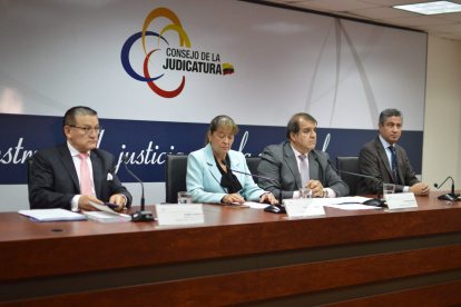 Resolución. Judicatura habló de la renovación de jueces y evitó pronunciarse sobre la prórroga de Saquicela.