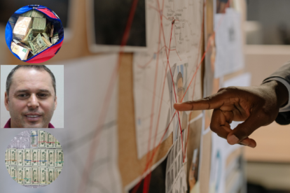 De acuerdo a la Policía ecuatoriana, el líder de esta organización es el albanés Dritan Gjika, vinculado al empresario ecuatoriano Rubén Chérres.