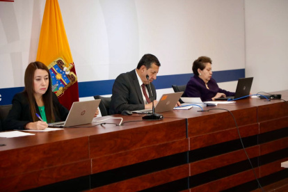 En la diligencia, la Fiscalía presentó su acusación e inició la práctica de la prueba.