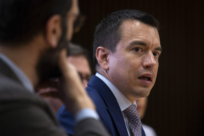 El presidente de Ecuador, Daniel Noboa, en una fotografía de archivo.