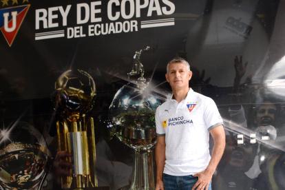 Santiago Jácome estuvo vinculado por 37 años a Liga de Quito. Primero como futbolista, en las formativas y equipo principal, y después de gerente deportivo.