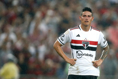 James Rodríguez pide rescindir contrato con Sao Paulo, tras su mal momento