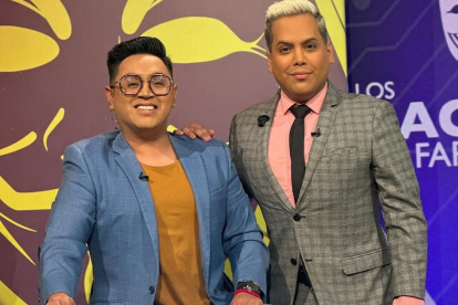 Lazito de la farándula y Dieter Hoffmann,