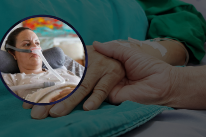 Paola Roldán tiene más de tres años padeciendo de ELA.