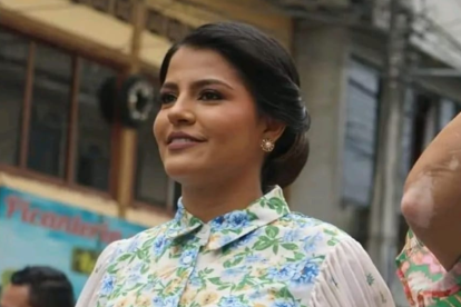 La concejal Diana Carnero Elizalde.