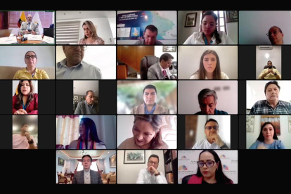 Virtual. Ni una ley urgente pesa lo suficiente para evitar que los honorables adelanten su viaje de carnaval a sus provincias. La sesión fue por Zoom.