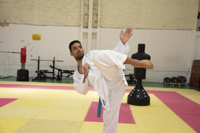 El tricolor José Acevedo se prepara para seguir ascendiendo en el ranking mundial de karate.