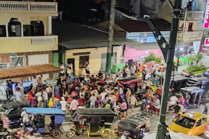 EL hecho delictivo causó conmoción en el cantón Nobol