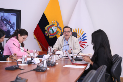 El asambleísta correísta Fernando Cedeño, presidente de la Comisión de Justicia y Estructura del Estado