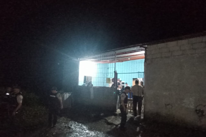 Al lugar acudió personal de la Policía Nacional