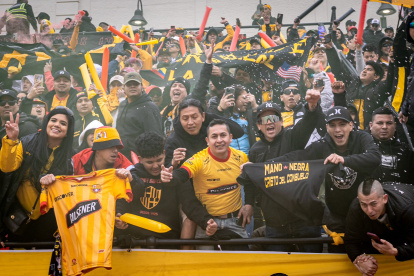 Hinchas de Barcelona en Estados Unidos