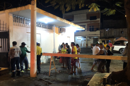 En este lugar Arnold esperaba a su progenitor cuando lo mataron.